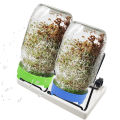 【ZOSR】86mm Plastic Wide Mouth Jar Sprouting Lid Mesh Sprout Cover For Mason Jar Plant Grow Seedlings Crop Germination Bottle Lid Hydroponic. 
