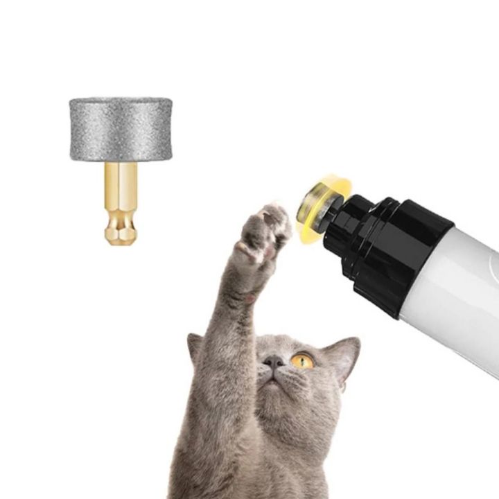 Pet Nail Grinder Head Wear resistant Pet Nail Polish Grinding Head Electric Nail Polisher Replacement .3cm Pet Nail Grinder Head Pet Paws Grooming