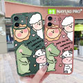 chenyyka For iPhone 6 Case With New Design Thin Phone Case Cartoon Cute Animal Pattern Shockproof Square Edge Softcase Silicone Casing Full Cover Angel Eye Camera Protection Cases. 