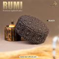 100% Premium Quality Fleece Fabric Prayer Cap Rumi Koofi Namaz Topi Namaz Cap For Men Namaz Hat - Topi. 