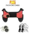 Gamepad 5 in 1 best pubg Controller Joystick with L1 R1 Mobile Gaming for PUBG. 