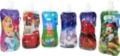 Adjustable Foldable Cartoon Print Pichku Bottle - lunchbox 500 ml Water Bag  (Pack of 6, Multicolor, Plastic) Eco-Friendly 500ML Baby Packaging Reusable Squeeze Pouch Plastic Smoothie Squeeze Bags Refillable Zip Lock Bag For Kids. 