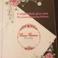 set of 25 customized Acrylic Invitation  cards ( wedding /birthday party /party ). 