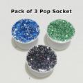 3 Pop Socket For Girls Universal For All Mobile Phones & Tablets 3Pcs. 