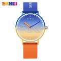SKMEI Quartz Watch Makaron Color Change Fashion Casual Style Watch For Men and Women 7038. 