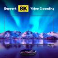 Android 13.0 TV Box,H96 Max DDR4 4GB RAM 64GB ROM RK3528 Quad-Core 64bit WiFi6 Dual 2.4G/5.8G WiFi Ethernet 1000M BT5.0 8K HDR10+ Ultra HD USB3.0 Smart Home Player. 
