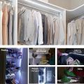 1m 2m 3m LED Sewing Machine Light Strip Kit SMD2835 White USB5V Powered With Touch Switch Lighting Strips for Cabinet Kitchen. 