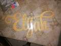 Customised Wooden Name Sign - Wall Hanging - Home Decor. 