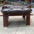 WOODEN CAMEL SEAT / CAMEL STOOL / WOODEN CAMEL SADDLE / Feet Rest / Syeds. 