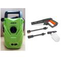 Jasco Pressure Washer 110Bar - 1400Watts - JCW1600D - with Foam Sprayer Bottle - Self Priming - IPX5. 