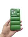 Realme Note 50 / C53 / C51 Mobile Back Cover Soft Puffer Camera Protection Down Jacket Phone Case Cover. 