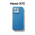 Honor X7C 4G Back Cover Soft Matte Silicone with Camera Protection Mobile Cover for Honor X7C 4G. 