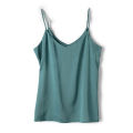 200 pounds of fat mm camisole, women's inner layer, fat plus size satin, summer suit, imitation mulberry silk base shirt. 