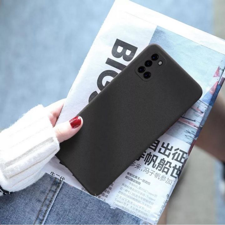 SAMSUNG%20A31%20Matte%20Black%20Soft%20Silicon%20TPU%20Back%20Cover%20Case%20-%20Image%205