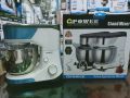 G-Power Dough Maker & Cream Mixer Beater Kneading Machine Stand Mixer with Dough Hook Capacity 5 and 6 Liters Stainless Steel Bowl - 6 Speed - Atta Gunday wali Machine. 