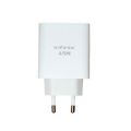 100% Original Infinix Genuine 45w 45Watts Flash Charger, Infinix Zero X Pro  45W 45Watts Original Flash Charger With Type C Cable, Infinix 45W Original Charger, Infinix 45W 45Watts Fast Charger, Infinix 45 Watt Fast Charger (Genuine) Infinix Box Pack. 