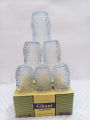 Ghani water Glass Set Good Quality glass made in Design 1 pack 6 pieces 300 ml. 