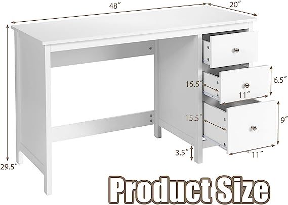White%20Desk%20with%20Drawers,%20Modern%20Home%20Office%20Computer%20with%20Storage%20Drawers%20&%20Spacious%20Desktop,%20Compact%20Writing%20Laptop%20Desk%20for%20Bedroom,%20Multipurpose%20Computer%20Workstation%20-%20Image%204