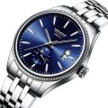 SWIDU Men Watch Business Calendar Quartz Watches Stainless Steel Strap Watch For Men. 