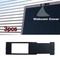 3PCS Camera Cover Webcam Cover Ultra-Dunne Universele Slider Plastic Privacy Sticker Voor Laptops Pc Mobiele Telefoon Tablet. 