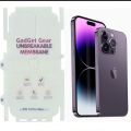 Unbreakable Membrane Sheet Back Protector with (Logo Cut) FOR just iPhone. 