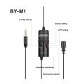 BOYA BY-M1 Lavalier Microphone for Smartphones Canon Nikon DSLR Cameras Camcorders Audio Recorder PC. 