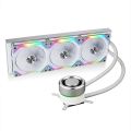 Lian Li Galahad AIO 360 RGB UNI FAN SL Edition Closed Loop All-in-One CPU Liquid Cooler GA-360SLA White - LGA1700 Supported 12th Gen Intel. 