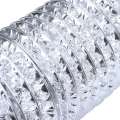 Dryer vent cleaner-1 x ventilation duct-Silver. 