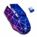 Free Wolf X11 2.4GHz Wireless Mouse rechargeable luminous mechanical gaming mouse Wireless Computer Mouse. 
