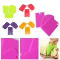 Double Edge Cake Decorator Icing Combs (3 pcs). 
