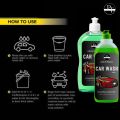 Car Shampoo Ultra Shine Car Wash Premium High Snow Foaming Pricetag Car Wash Shampoo - 1LTR. 