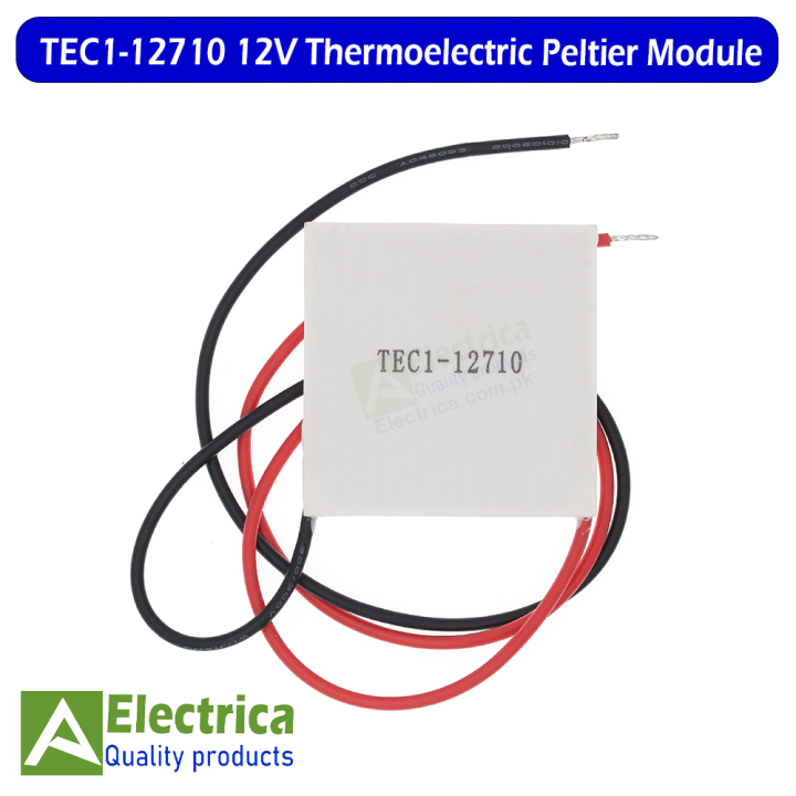 TEC1-12710 Thermoelectric Peltier Module 12V  by Electrica