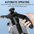 2L Hand Pump Foam Sprayer Hand Pneumatic Foam Cannon Snow Foam Car Wash Spray Bottle Car Window Cleaning for Car Home Washing. 