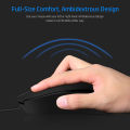 HP M10 Portable Ergonomic Design Computer Mouse Wired Usb Business Office Mouse HP Original HPs M10 BLACK COLOR Optical Laptop Mouse Portable Desktop Notebook Computer Office USB Wired Gaming Black New Mouse. 