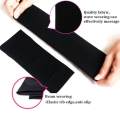 1 【Footprint】 2Pcs Black Fitness Sports Beam Arm Clothes, Thin Arms, Thin Arms, Sleeve Sleeves And Butterfly Arms Are Thin. 