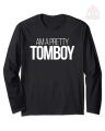 ACE- Pretty TomBoy Full Sleeve Cotton Printed T-Shirt For Women. 