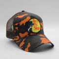 European and American Bass pro shops printed labeling baseball caps, outdoor fishing, sunscreen, net hats, couples, sunshade hats. 