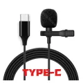 Mini Microphone Clip-on Lapel Lavalier PC Phone Camera Mic Portable External EAR ASMR Microphones for iPhone Laptop Comp. 