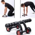 Abs Roller - 4-Wheel Ab Roller Abdominal Workout Fitness Exercise Equipment. 