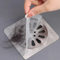 Pack of 10 Drain Guard Mesh for kitchen sinks, bathroom drains, and shower stalls. 