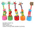 Easy to Carry Giraffe Toy Giraffe Toy Adorable Eco-friendly Dancing Portable Safe for Babies Colorful Puzzle Design Playtime Fun. 