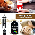 Pet Memorial Wind Chimes,Pet Remembrance Gift in Memory Dog Passing Away,Bereavement Windchime for Loss of Memorial. 