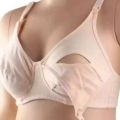 Front Shoulder Hook Opening Bre-ast feeding Bra Maternity Intimates Nursing Front Opening Wireless Cotton Material Mother Bre-ast Feeding Wear. 
