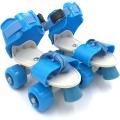 Baby Quad Roller Skates - Toys Adjustable Kids Suitable Quad Roller Skates (Random Color) - Size 6 to 12 Years - Inline Skates Double Row Roller Skates Adjustable Size Children Roller Skates 4 Wheels Skating Shoes Sliding Skates. 