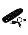 C120 2.4GHZ Arabic Air Mouse Rechargeable Wireless Keyboard Remote Control for Android TV Box Computer. 