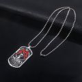 Midy Game Metro Exodus 2033 Necklace Pendants Classic Dog Tag Metal Choker Women Men Jewelry Accessories. 