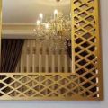 elegant classy wall mirror in beautiful cross pattern design home decoration mirror gift item wall mirror. 