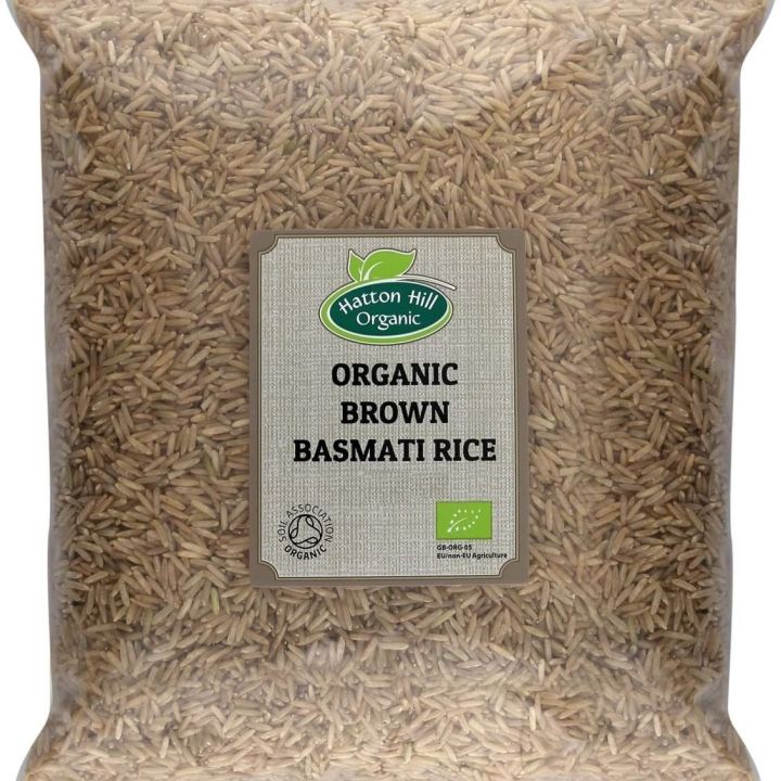 Organic Brown Basmati Rice 1kg