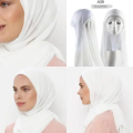 Instant Hijab & Under Cap Attached Ready To Wear Scarf Modest Turban Be Hijabi. 
