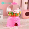 Candy Machine Toy Fun Kids Snack Dispenser Piggy Bank Toy Clear Body Money Box Birthday Gift Coin-operated Candy Dispenser. 